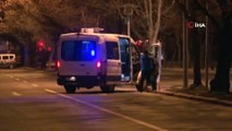Başkent’te İl Jandarma Komutanlığı karşısında şüpheli çuval alarmı