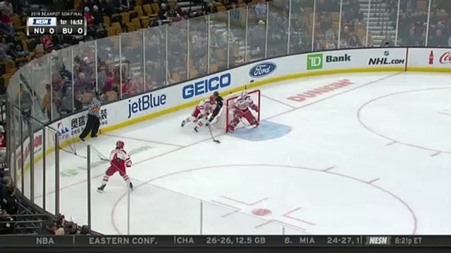 Northeastern scores first vs. Boston University