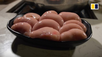 Chowing down on chicken testes