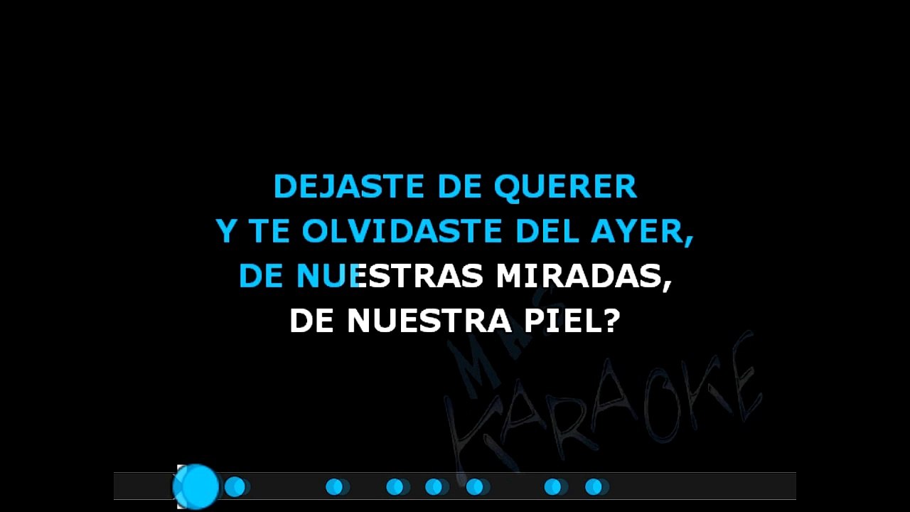 COMO DUELE PERDERTE - Chipote (karaoke)
