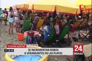 Conozca las playas donde se vienen incrementando los robos a bañistas