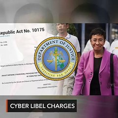 Download Video: Despite NBI flip-flop, DOJ to indict Rappler for cyber libel