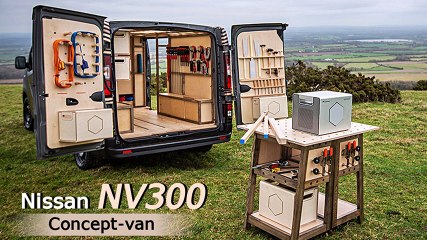 Nissan NV300 Concept-van รถในฝันของช่างไม้มืออาชีพ