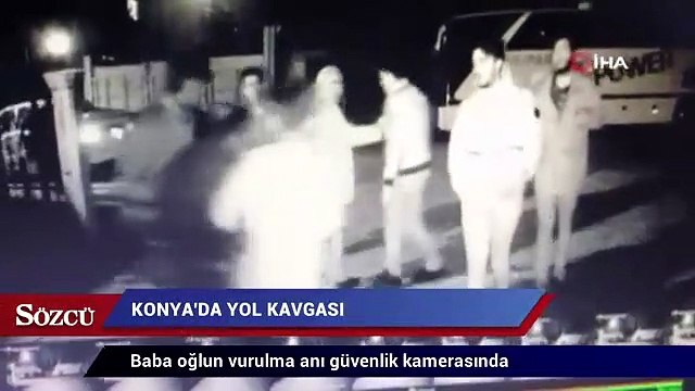 Baba oğul yol kavgasında silahla vuruldu