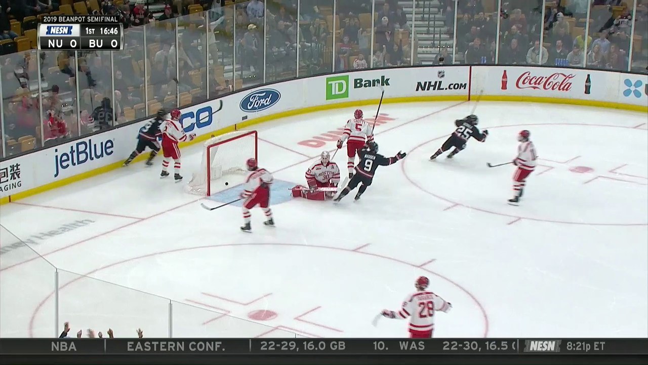 Northeastern Vs. Boston University Beanpot: Tyler Madden's OT Goal Lifts Huskies