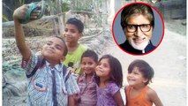 Amitabh Bachchan, Anupam Kher, Boman Irani praise CUTE selfie of streets kids; Check Out | FilmiBeat