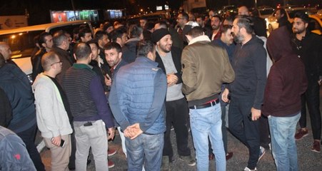 Uber Sürücüleri, Darp Edilen Meslektaşları "Artık Yeter" Deyip Eylem Yaptı