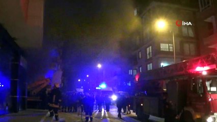 Mobilya mağazasındaki yangın korkuttu