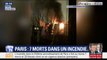Un incendie fait au moins 7 morts dans un immeuble à Paris