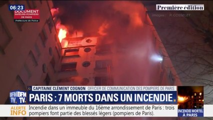 Incendie à Paris: ces images des sapeurs-pompiers témoignent de la violence des flammes