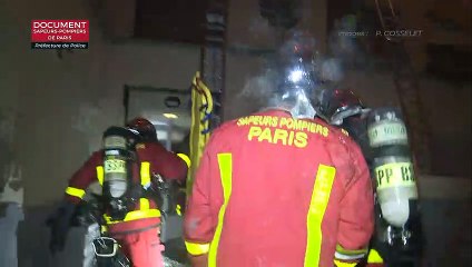 Incendie dans un immeuble du XVIe arrondissement