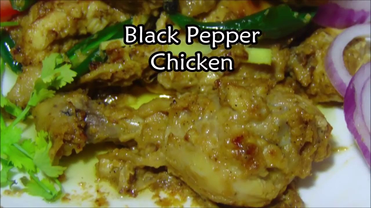 Black Pepper Chicken Recipe - Lemon Pepper Chicken Recipe