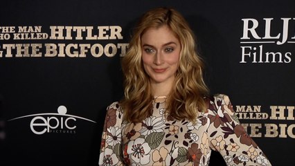 Caitlin FitzGerald "The Man Who Killed Hitler and Then the Bigfoot" Premiere Red Carpet
