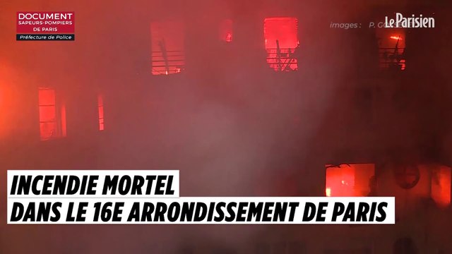 Incendie mortel dans un immeuble du 16e arrondissement de Paris