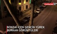 İstanbul'da kahreden görüntüler cep telefonu kamerasında