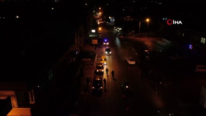Polis havadan ve karadan takip etti suça geçit vermedi