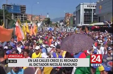 Venezuela: convocan primera marcha multitudinaria en contra de Maduro