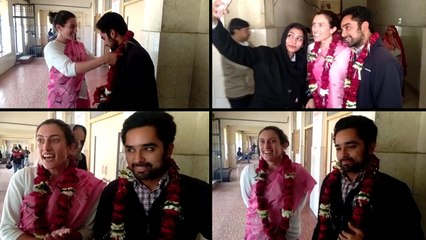 विदेशी लड़की का योगा टीचर पर आया दिल, सात समंदर पार आगरा में की शादी