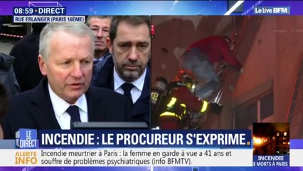 Incendie à Paris: la femme arrêtée présente des antécédents psychiatriques