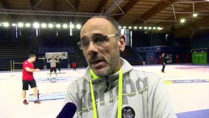 Gilles Derot coach Istres Provence Handball