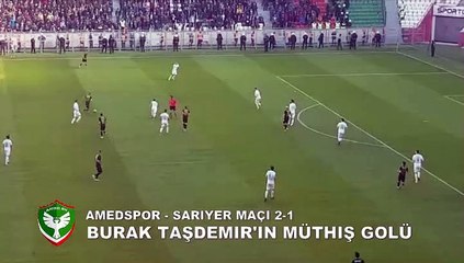 AMEDSPOR'LU BURAK TAŞDEMİR'İN MÜTHİŞ GOLÜ