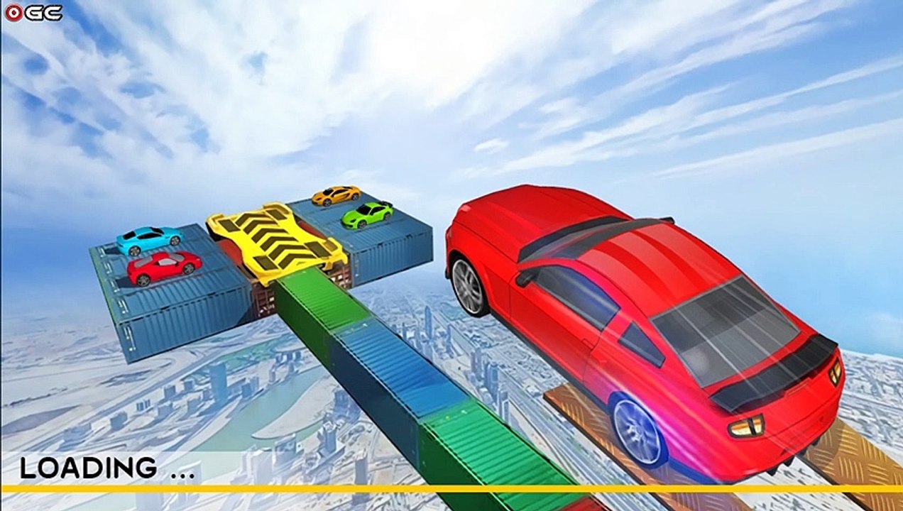 Crazy Car Driving Simulator - Impossible Stunt Sky Tracks - Android Gameplay FHD