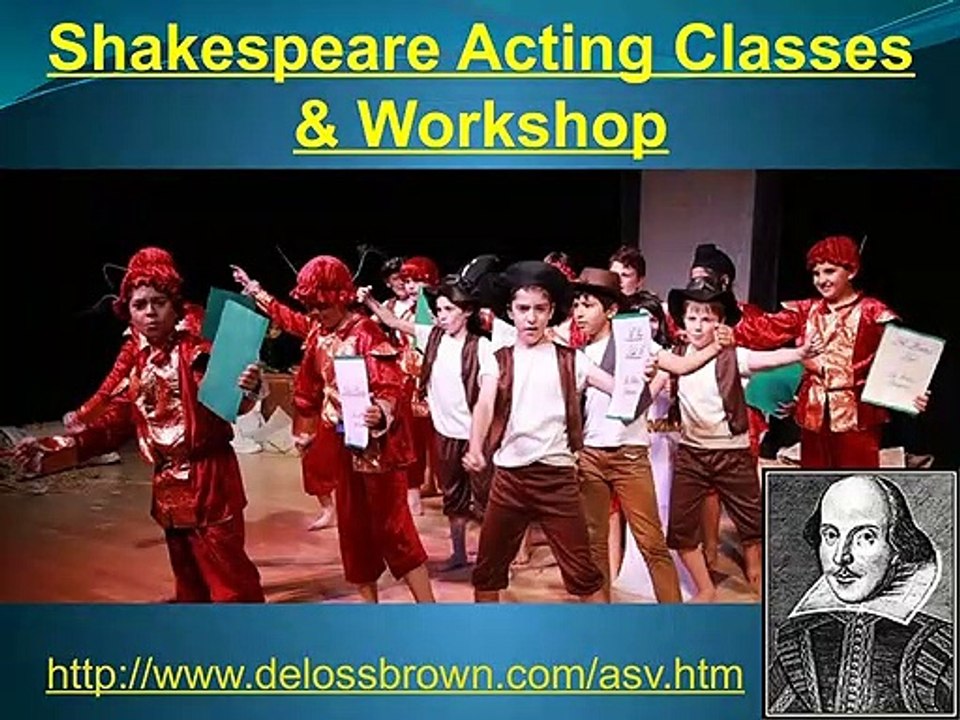 Shakespeare Acting Classes & Workshop
