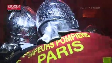 Les images de l'incendie dans le 16e arrondissement de Paris