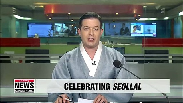 Koreans celebrate the Lunar New Year, 'Seollal'