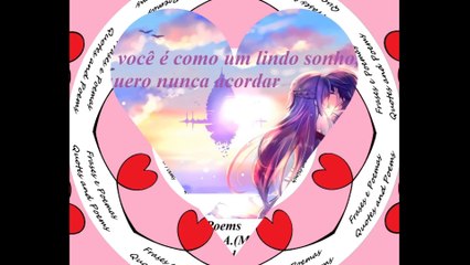 Amando você é como um lindo sonho [Frases e Poemas]
