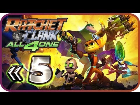 Ratchet & Clank: All 4 One Walkthrough Part 5 (PS3) Octonok Cay