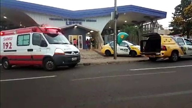 Equipes da PM e do SAMU são acionadas no Terminal Leste