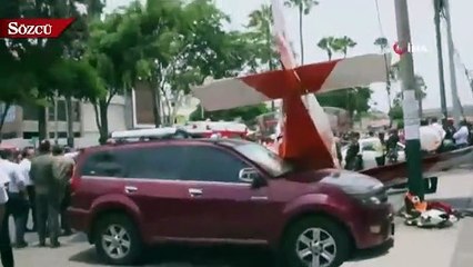 Peru'da uçak kazası: 2 yaralı