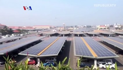 Bandara yang Total Andalkan Listrik Tenaga Surya