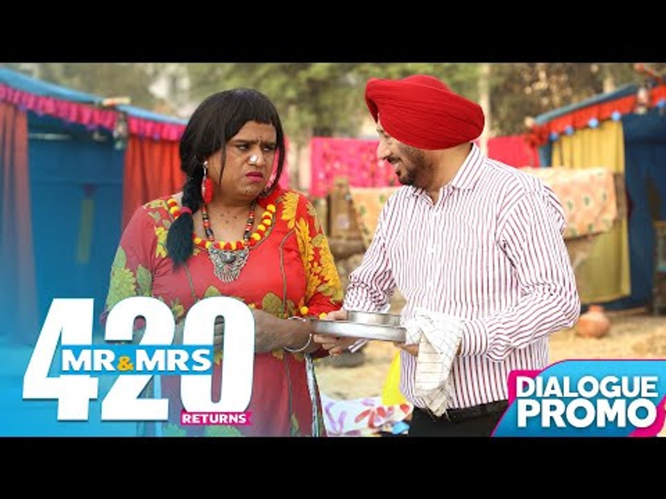 Mr Mrs 4 Returns Dialogue Promo Jaswinder Bhalla Karamjit Anmol Rel On 15 August Video Dailymotion