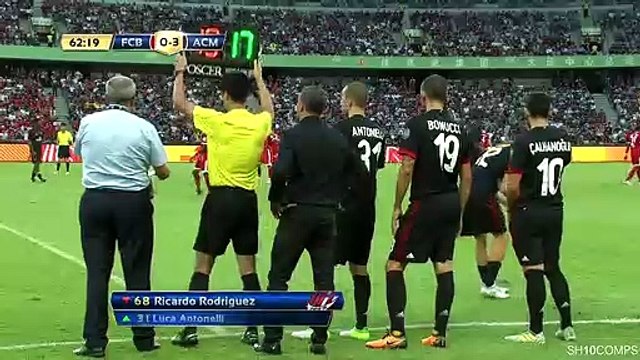 Leonardo Bonucci vs Bayern Munich (Milan Debut) HD 1080i