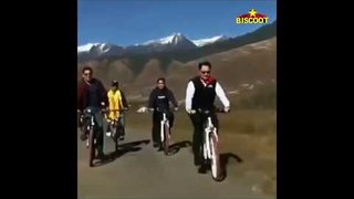 Bollywood Superstar Salman Khan's North East Bicycle Ride to Promote BHARAT