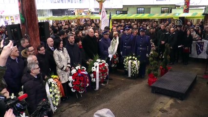 Pazar yeri kurbanları anıldı - SARAYBOSNA