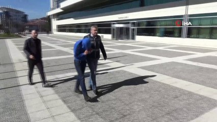 Çaldığı otomobille kaza yapan hırsız adliyeye sevkedildi