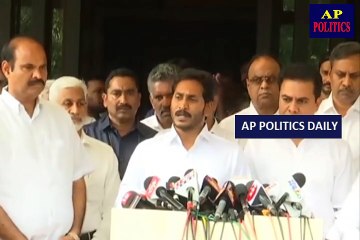 Ktr and Jagan Mohan Reddy Joint Press Conference - AP Politics Daily
