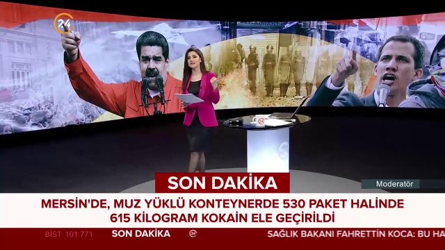 #SONDAKİKA Mersin'de, muz yüklü konteynerde kokain ele geçirildi