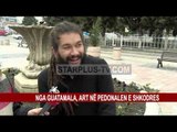 NGA GUATAMALA, ART NË PEDONALEN E SHKODRES