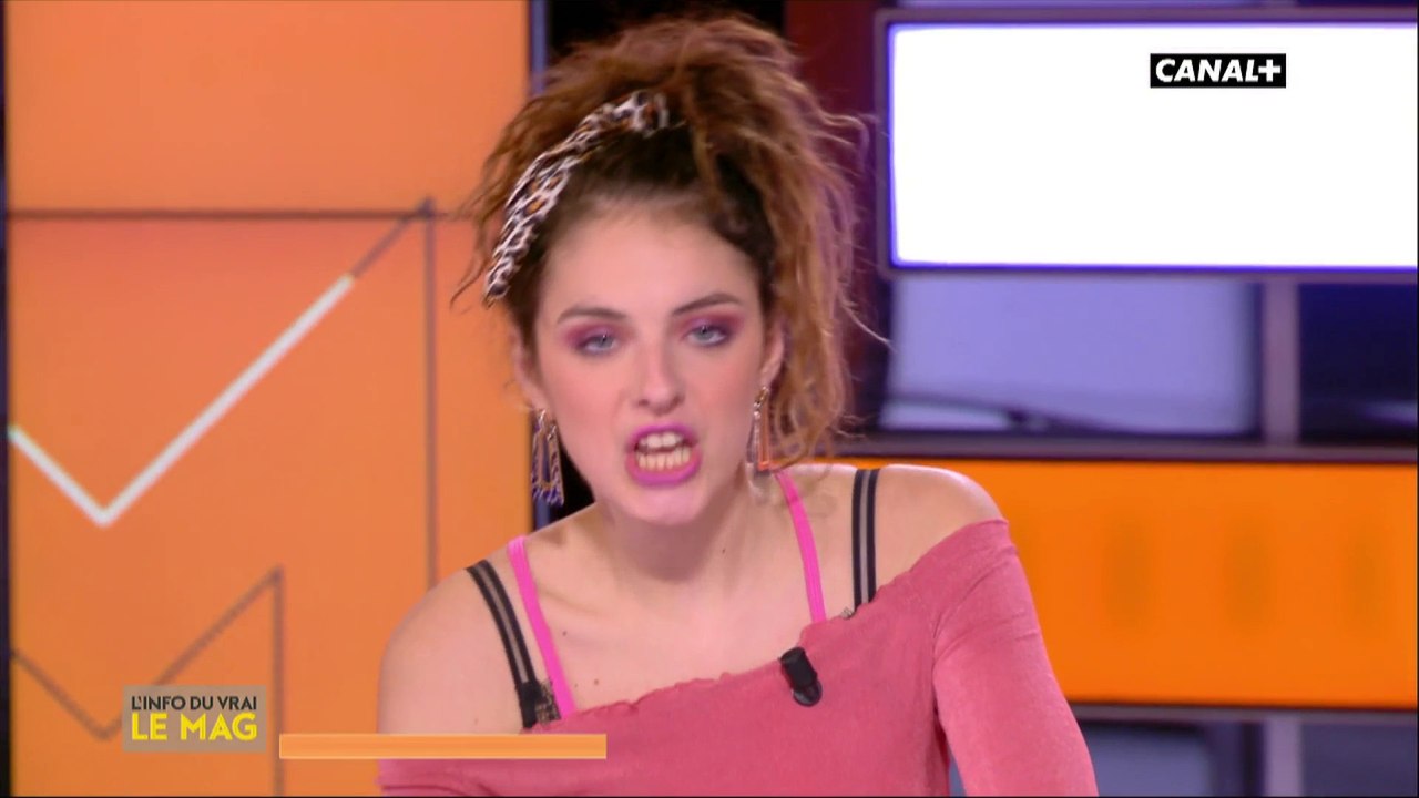 Miss météo et ses drôles histoires d'amour - L'info du vrai du 04/02 - CANAL+