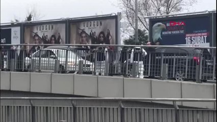 Şişli'de Polisle Şüpheliler Arasında Çatışma -1