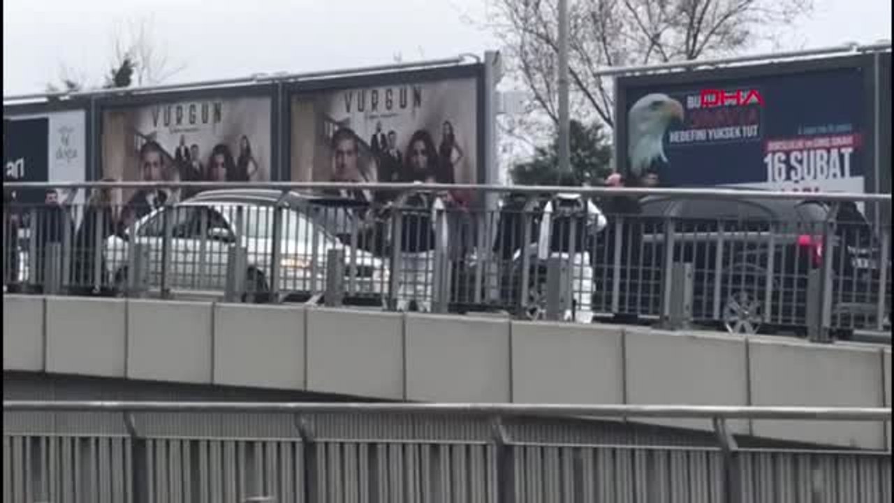 Şişli'de Polisle Şüpheliler Arasında Çatışma -1