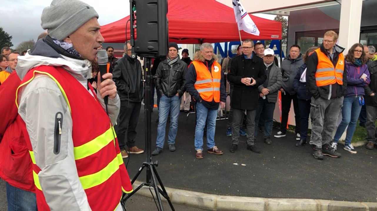 Plus de 200 salariés en débrayage à Nokia