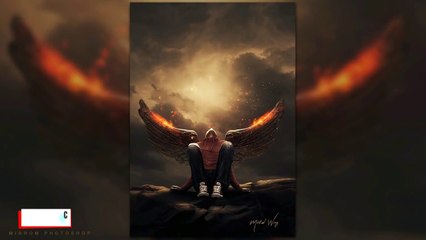 Digital Art Photoshop Manipulation Tutorial - Metal Wing