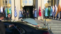 Cumhurbaşkanı Yardımcısı Oktay, Yunanistan Başbakanı Çipras'ı resmi törenle karşıladı - ANKARA