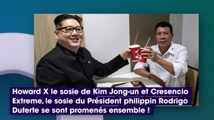 Des sosies de Kim Jong-un et Rodrigo Duterte sèment la paniquent dans un centre commercial