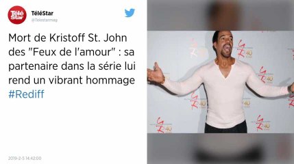 Les Feux de l’Amour. Kristoff St. John, alias Neil Winters, est mort à l’âge de 52 ans